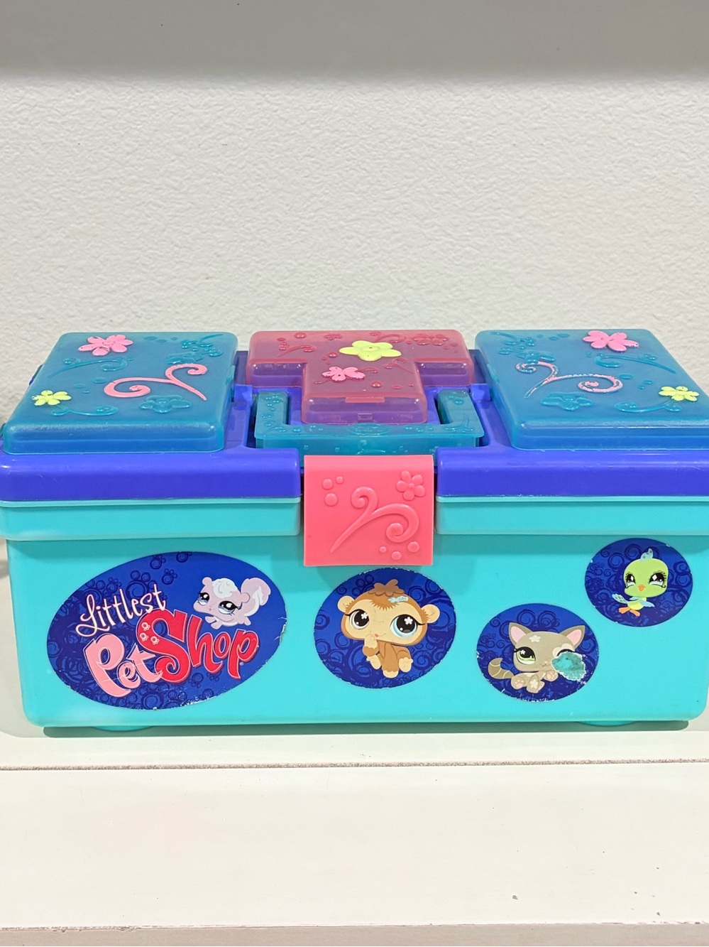 Littlest Pet Shop Tackle Box - Teal & Pink